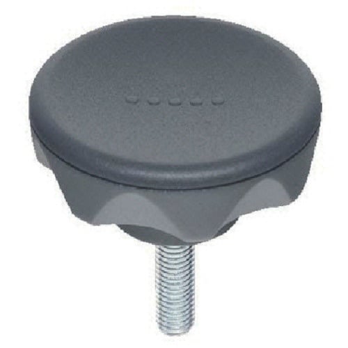 ELESA エルゴセブンロブノブ(オネジ) 外径4