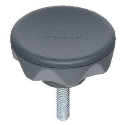 ELESA エルゴセブンロブノブ(オネジ) 外径5