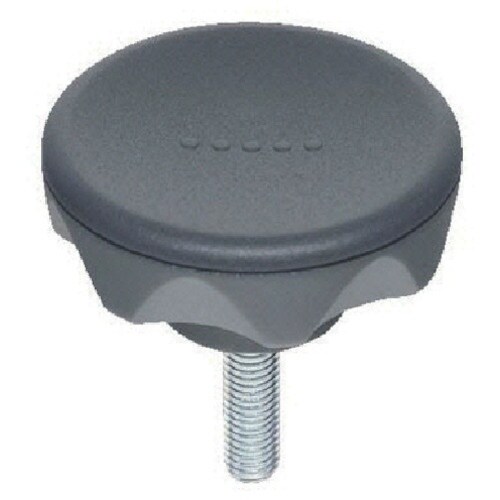 ELESA エルゴセブンロブノブ(オネジ) 外径7