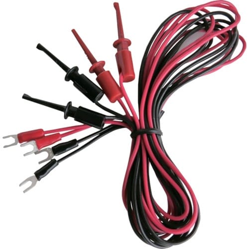 テイシン 端子付テストリード 100cm Y字端子