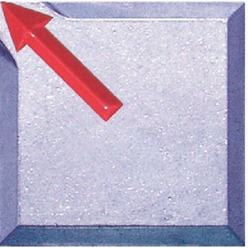 STS 境界用標示板(貼付用)SH−14 (10枚