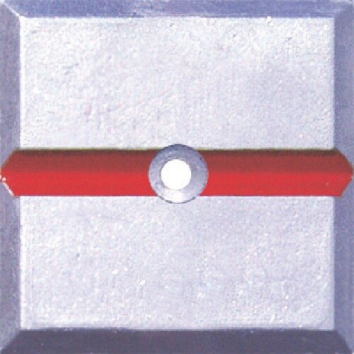 STS 境界用標示板(1穴・貼付用)SH−2 (1