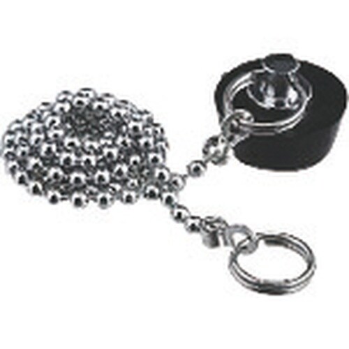 KAKUDAI バス用ゴム栓くさりつき 40×34