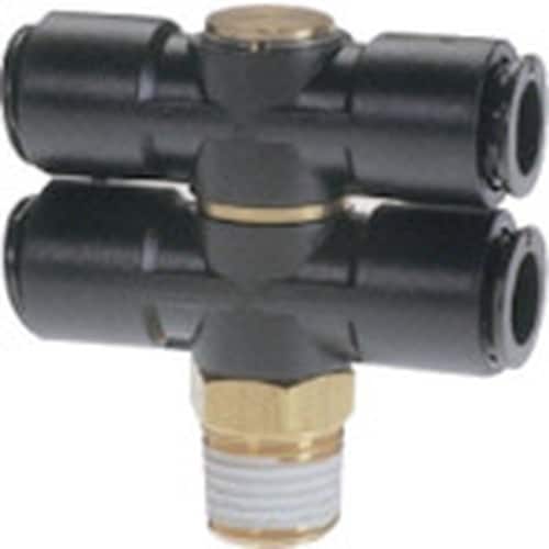 チヨダ チューブ継手 フジ ダブルバンジョー(樹脂