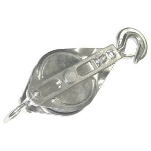 HHH ステンレス一車ブロック フック型100mm