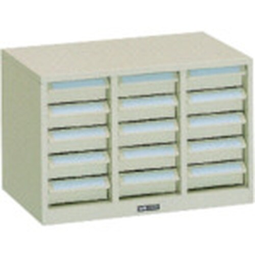 OS スチール製パーツケース浅型 間口384×奥行