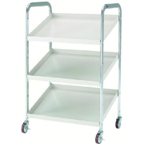 OS 傾斜棚ワゴン(ボックス無)