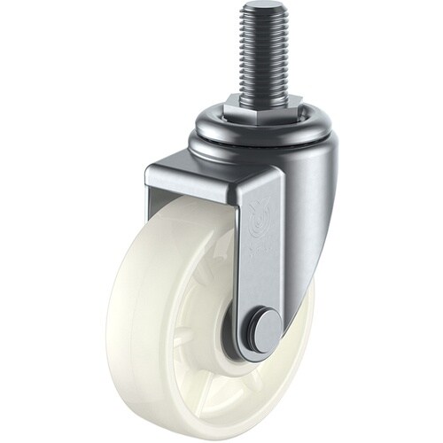 ユーエイ ねじ込み式 自在 キャスター ナイロン