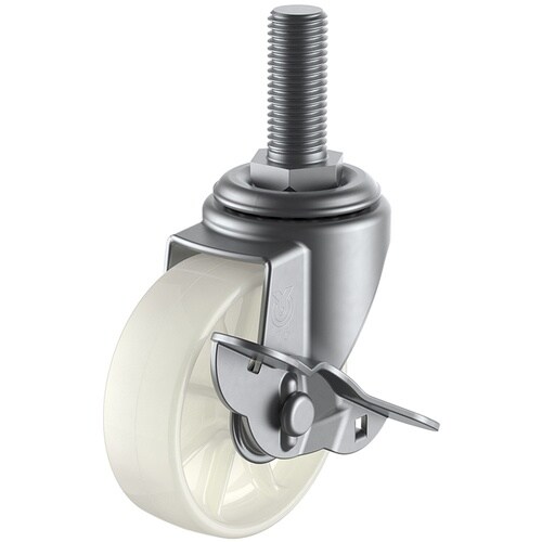 ユーエイ ねじ込み式 自在 ステンレスキャスター