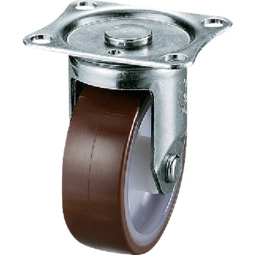 ユーエイ プレート式 固定 キャスター ウレタン