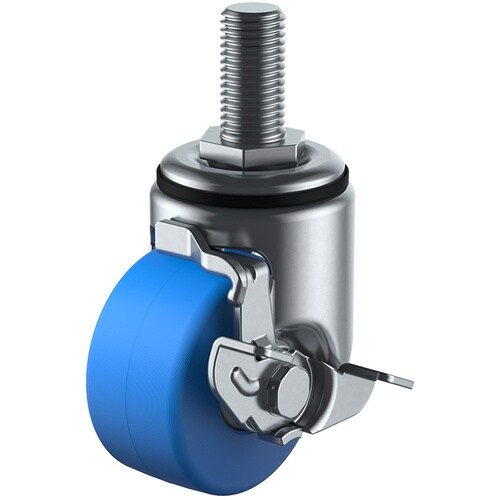 ユーエイ ねじ込み式 自在 低床キャスター モノマ