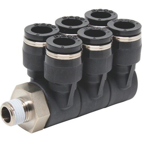 PISCO チューブフィッティング トリプルブラン