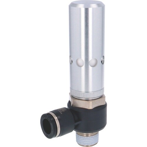 PISCO 真空発生器 電磁弁直付形 エルボ 大気