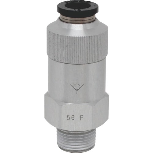 PISCO チェックバルブ ストレート オネジ側入