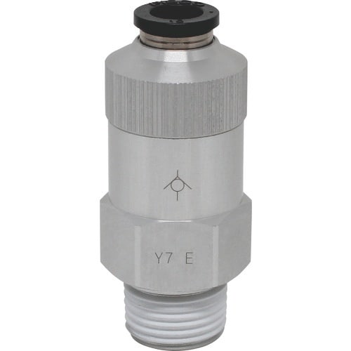 PISCO チェックバルブ ストレート オネジ側出