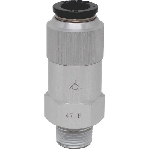 PISCO チェックバルブ ストレート オネジ側出