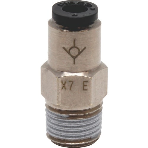 PISCO チェックバルブ ストレート オネジ側入