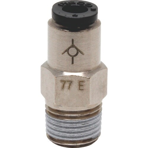 PISCO チェックバルブ ストレート オネジ側出