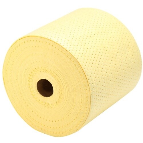 橋本 オイルシート イエロー 薬品対応 400mm