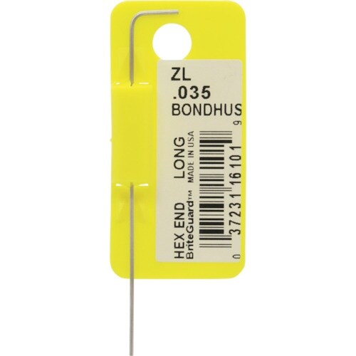 BONDHUS 六角L−レンチ ロング 0.035