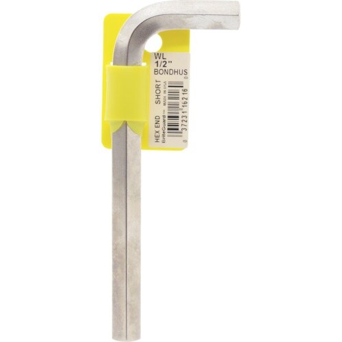 BONDHUS 六角L−レンチ ショート 1/2イ