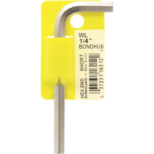 BONDHUS 六角L−レンチ ショート 1/4イ