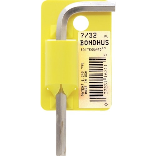 BONDHUS 六角L−レンチ ショート 7/32