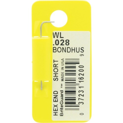 BONDHUS 六角L−レンチ ショート 0.02