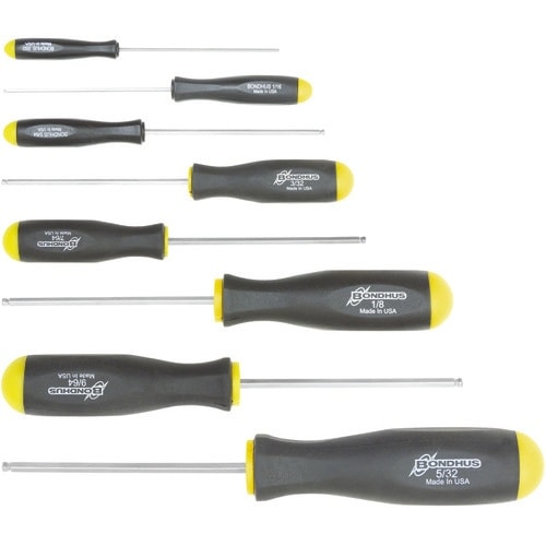 BONDHUS ボールポイント・ドライバー メッキ