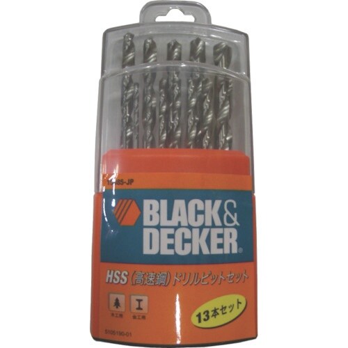 B+D ドリルビット13PC