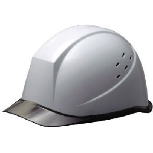 ミドリ安全 ダイヤル式ヘルメット PC製 通気孔付