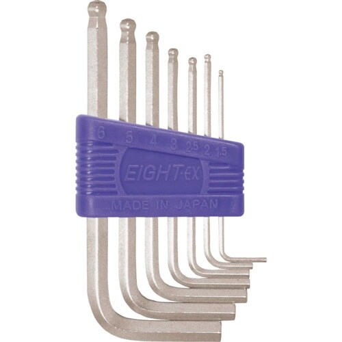 EIGHT 六角棒スパナ テーパーヘッド 標準寸法