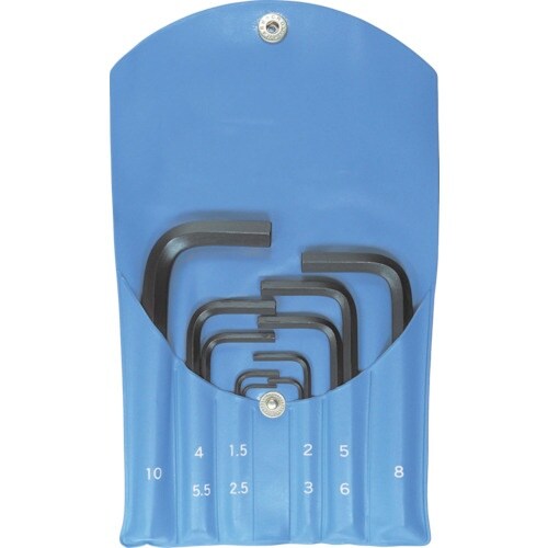 EIGHT 六角棒スパナ 標準寸法 ビニールポーチ