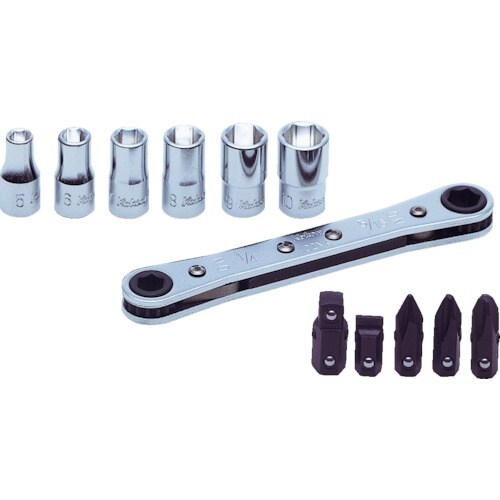 Ko−ken ラチェットスパナセット12ヶ組