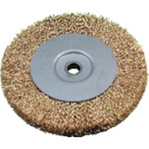 ヤナセ ホイールブラシ・鋼線メッキ 200x15.