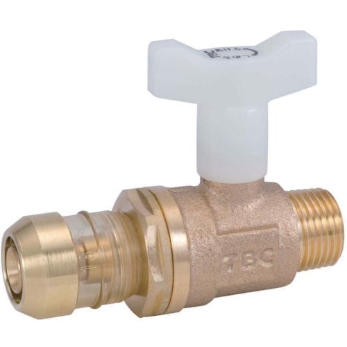 TBC ボール止水栓オネジ