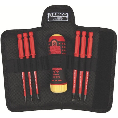 BAHCO 絶縁ドライバーセット PZ6ブレード+