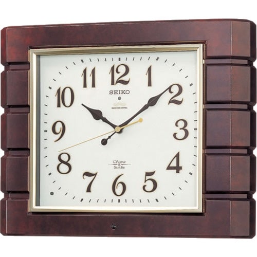 SEIKO チャイム&ストライク付電波掛時計 P枠
