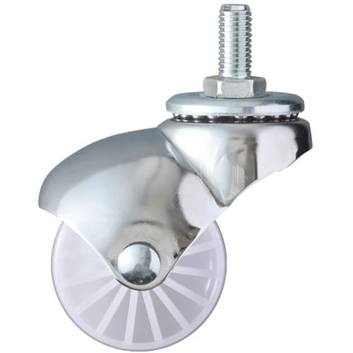 ハンマー ねじ込み式W3/8 旋回式ナイロン車輪