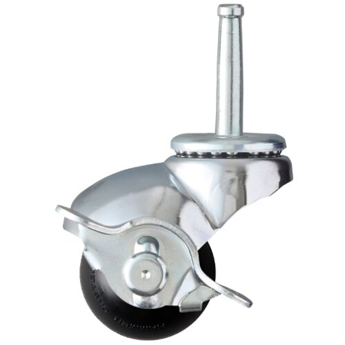 ハンマー 差込み式 旋回式ゴム車輪 40mm スト