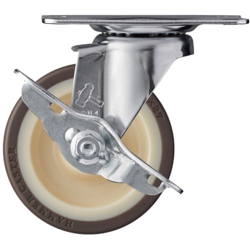 ハンマー Eシリーズ旋回式ウレタン車輪(ナイロンホ