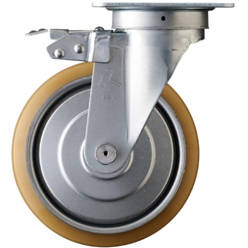 ハンマー スイッチキャスター ウレタン車輪(ローラ