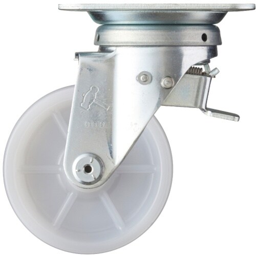 ハンマー スイッチキャスター ナイロン車輪 100