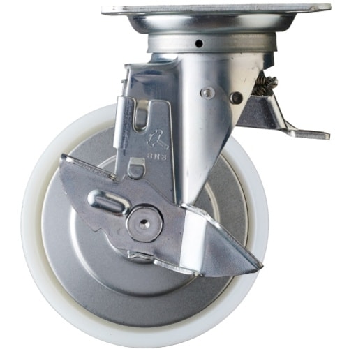 ハンマー スイッチキャスター ナイロン車輪(ローラ