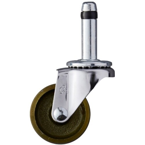 ハンマー 差込み旋回式イモノ車輪 40mm