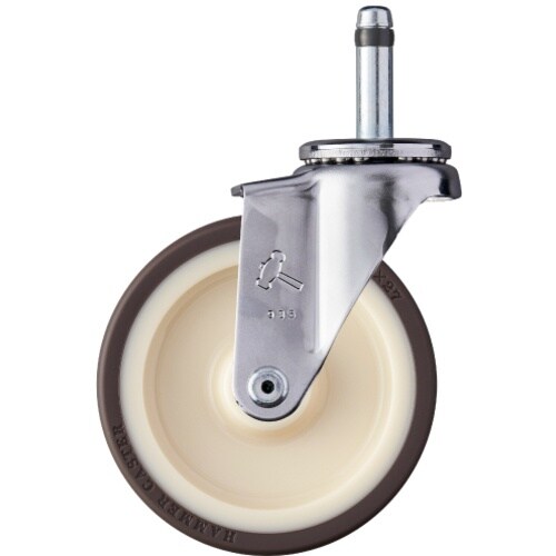 ハンマー 差込み旋回式ウレタン車輪(ナイロンホイー