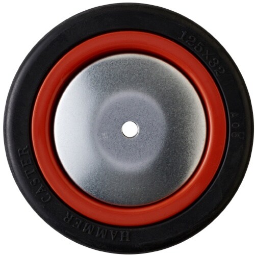 ハンマー M型ゴムボールB入り車輪 125mm