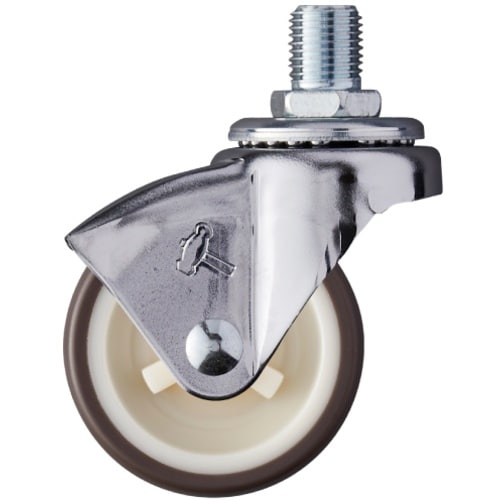 ハンマー ねじ込み旋回式ウレタン車輪(ナイロンホイ