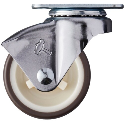 ハンマー 平付け旋回式ウレタン車輪(ナイロンホイー