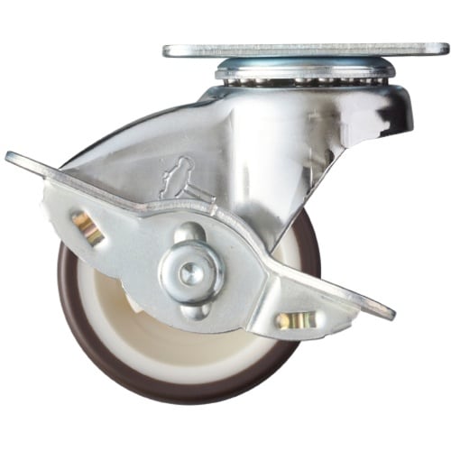 ハンマー 平付け旋回式ウレタン車輪(ナイロンホイー